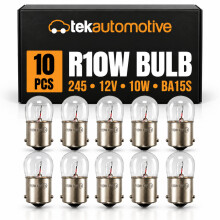 Tek Automotive R10W Bulb 245 12V 10W Bulb BA15S - 10 Pack