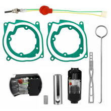 wlertcop 8pcs Glow Plug Repair Kit, Diesel Heater Accessories 12V 5KW Parking Diesel Heater Glow Ignition Plug Kit with Filter, Car Ceramic Heater Re