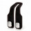 Black Car Headrest Hooks 2 Pack, Rotating Car Seat Hooks for Bags 1