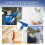 6pcs Airless Paint Sprayer Tips, Reversible Spray Tips with 2pcs Guard Base 5
