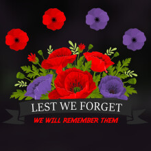 Red Purple Poppy Window Stickers, Remembrance Day Window Stickers Double Sided Static Lest We Forget Car Stickers Poppy Decals Remembrance Day Decora