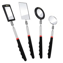 se7enseason 4-in-1 Professional Telescopic Inspection Mirror with LED Light for Mechanics, Dentists, Car Maintenance & Small Parts Observation (360
