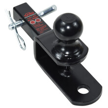 TOPTOW ATV/UTV Trailer Hitch Towing Ball Mounts, 2-Inch Ball, Clevis Pin, Fits 1 1/4-Inch Receiver