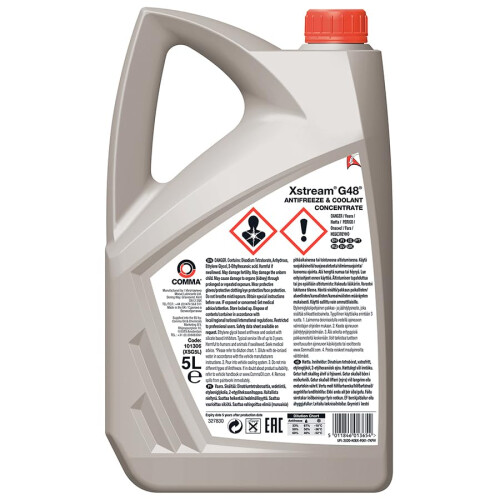 Comma Comma Xstream G48 Antifreeze & Coolant Concentrate 5L 2