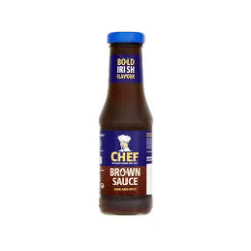 Chef Brown Sauce Glass Bottle 330g