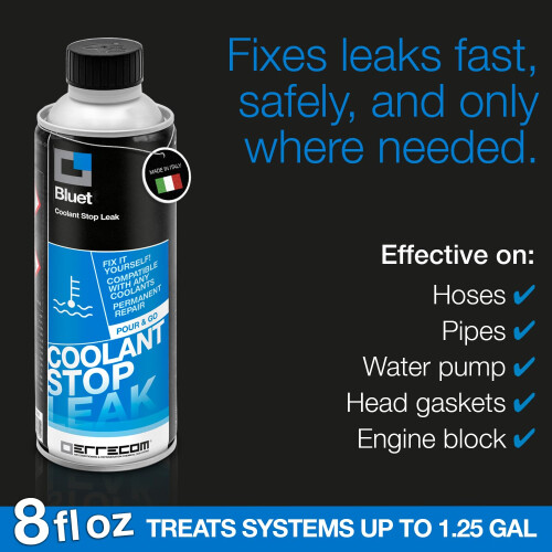 ERRECOM Bluet, Car Radiator Stop Leak, 250 mL bottle 2
