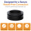 Flush Pipe Cone, Rubber Toilet Pan Inlet Seal, Low Level - PlumbEZ 5
