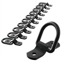 Motorcycle Tie Down Anchor Hook Heavy Duty Alloy Steel - Dirt Bike Tie Down Strap Rings Accessories for Truck, Camper, Trailer, Truck Bed Tie Down An