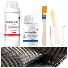 Carbon Fibre Repair Kit, Fiberglass Repair Kits, 5 Sets