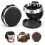 Foldable Car Door Cup Holder With Large Diameter，Black 1