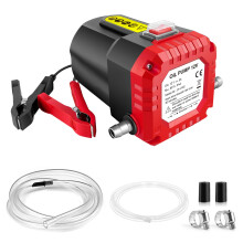 12V Oil Change Pump, Oil Extractor Pump for Car, Engine Oil Extraction Diesel Fluid Pump Extractor with Overload Protection, Oil Suction Pump with Tu