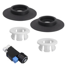 2 PCS Flush Valve Seal Replacement Kit - Compatible with Ideal Standard Armitage Shanks SV01967, Toilet Cistern Seal & Clip Set, Valve Seals for SV89