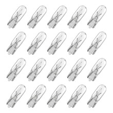 Cowiny T5 286 Car Dashboard Light Bulbs 12V 1.2W W2x4.6D