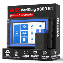 TOPDON X800 BT OBD2 Scanner, Bidirectional Scan Diagnostic Tool, 34+ Resets
