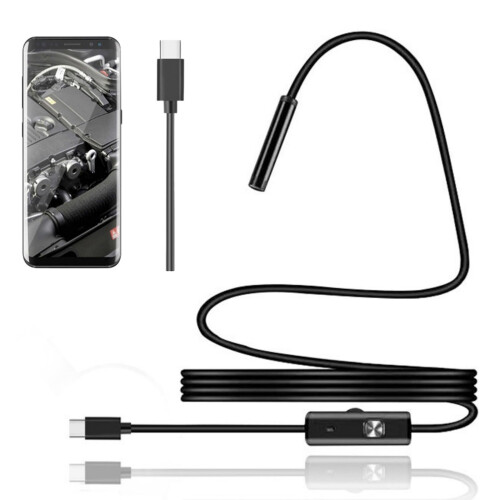 5.5mm Endoscope Snake Camera for Phone, Type C Inspection Camera