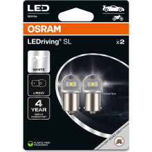 OSRAM LEDriving SL, R5W, White 6000K, LED Retrofit, offroad use only, Double Blister (2 lamps)