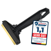 Ice Scraper for Car Windscreen - Brass Car Ice Scraper - Murska - fast, effortless & easy - Premium HIPS - Brass Blade Windscreen Scraper for Car Win