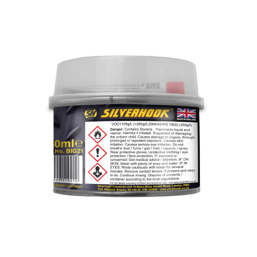 Silverhook Big Boy Metal Filler, 250ml 2
