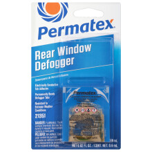 Permatex 21351 Rear Window Defogger Electrical Conductive Tab Adhesive: Complete Kit for Quick and Easy Repair of Damaged Rear Windows