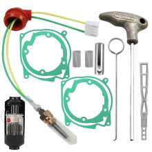 Puniama 11PCS Glow Plug Repair Kit with Removal Tool, 12V 5KW 8KW Diesel Heater Ceramic Glow Plug Set with Filter & Allen Key, Diesel Heater Accessor