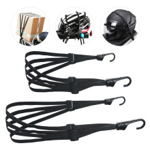 URAQT Bicycle Hooks Rope, 2 Pack Rubber Bungee Cords, Motorcycle Bike Rack Cargo Lashing Strap, High Elasticity Tie Down Straps, Suitable for Bicycle