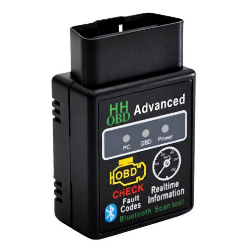 OBD2 Bluetooth Scanner, Wireless OBD II Car Diagnostic Code Reader