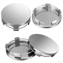 4Pcs Hub Centre Caps,60mm Wheel Centre Caps,Universal ABS Car Tyre Wheel Hub Cover,Waterproof Wear-Resistant Car Hub Centre Sticker Compatible with V