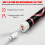 Flexible LED Flashlight Stick - Flexible LED Light Bendable Silicone Work Light, Type-C Rechargeable Work Light with 800lm Output 3 Modes, Inspection 6