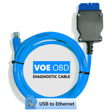 JUTA VOE OBD2 Diagnostic Adapter for Volvo Based on SPA CMA Platform 2016+ Replace 9513108 9513062 with USB to Ethernet Adapter Compatible with VIDA