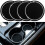Cobee 4PCS 7cm Car Cup Holder Coaster Bling Car Coasters 1