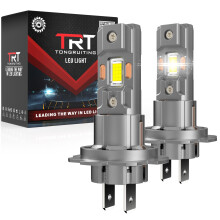 Tongruiting H7 LED Headlight Bulb, 110W 40000LM 6500K White, 900% Brighter