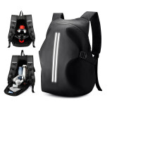 WEPLAN Motorcycle Backpack Men Women Helmet Bag Large Motorbike Backpack