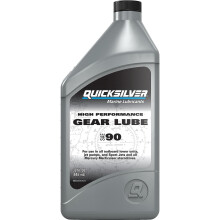 Quicksilver by Mercury Marine 8M0222065 SAE 90 High Performance Gear Lube, 32 oz