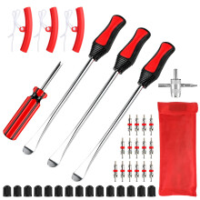 Xiaomoyu 38Pcs Tyre Levers Iron Tool Kit-Motor Bike Car Repairing Changing