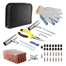 VonLux Tyre Repair Kit, Heavy Duty Tire Plug Kit, 80pcs Car Tubeless Tyre Puncture Repair Kit Fix Punctures and Repair Flat Tire for Car, Truck, Moto