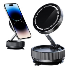 Astriva Vacuum Magnetic Phone Holder, Maglock 360 Rotating Car Phone Mount
