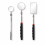 3 Pack Telescopic Inspection Mirror, 360 Rotating Round & Rectangle Mirror 1