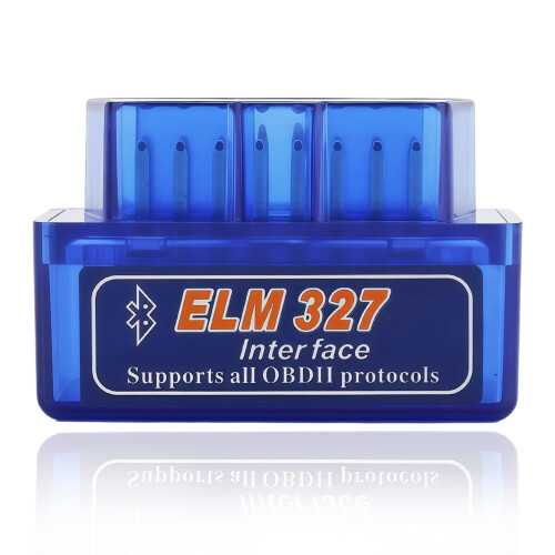 ELM-327 OBDII Car Diagnostic Scanner, OBD2 Bluetooth Scan Tool (1PC)