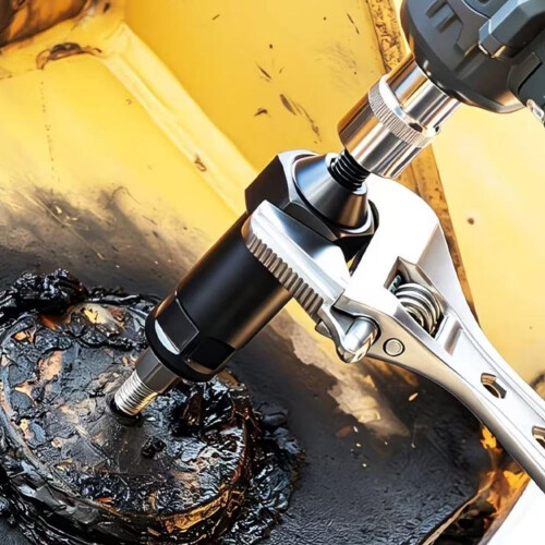 Heavy Duty Grease Fitting Cleaner Tool, 600+ PSI Unclogging Tool (10MM L) 2