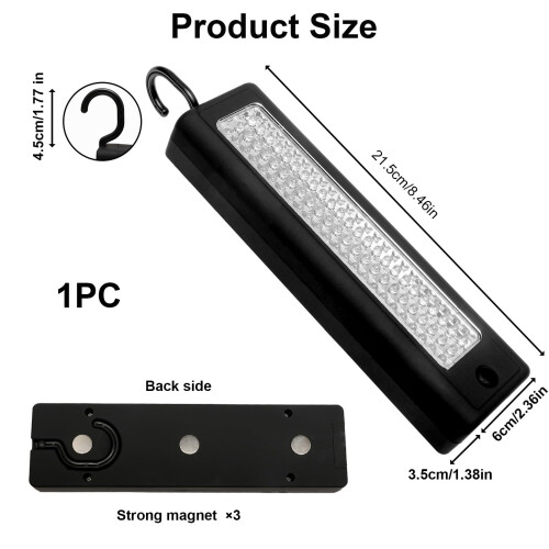 72 LED Magnetic Work Light 1