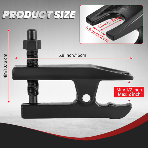 DASBET Ball Joint Puller Ball Joint Splitter Universal Ball Joint Remover 1