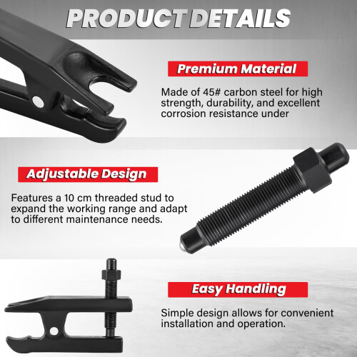 DASBET Ball Joint Puller Ball Joint Splitter Universal Ball Joint Remover 2