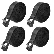 Newthinking 4 Pack Tie Down Straps, Heavy Duty Lashing Straps Tensioning Belts with Adjustable Cam Buckle for Car Luggage and Garden Tent Bundled Fix