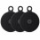 APPS2Car 76MM Dashboard Pad Mounting Disk 3 Pcs 1