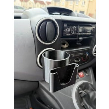 Cup Holder Dashboard insert with Phone Holder Slot insert for Peugeot Partner Citroen Berlingo