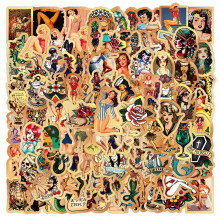 Tacomexi Retro Beauty Marilyn Monroe Stickers 100 pcs,Laptop Stickers Bomb Vinyl Stickers Pack for Auto Luggage Computer Skateboard Motorcycle Decal