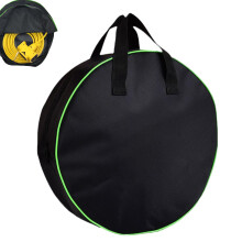 BPTZYLN Black Cable Bag - Waterproof, Heavy Duty Cable Tidy Ideal for Car, Caravan and Campervan Essentials Organizer