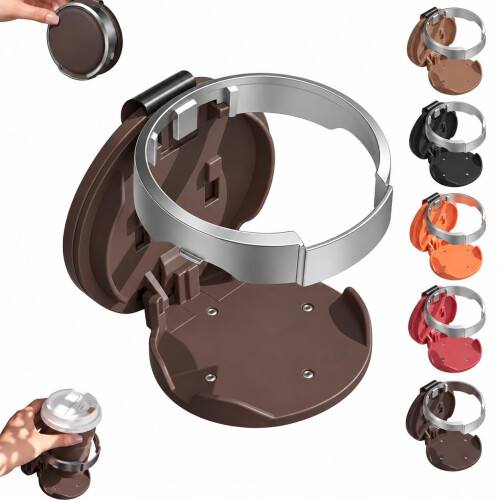 Foldable Hook On Car Cup Holder Essentials Door Clip Window Storage Drink