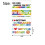 10 Pcs Bumper Decals Rainbow Funny Car Stickers 2