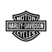 labelbike 3D Sticker Motorcycle Emblem Logo compatible with HARLEY